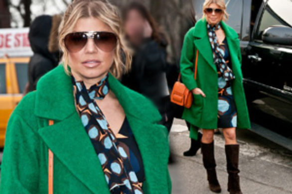 Fergie w świeżej zieleni (FOTO)