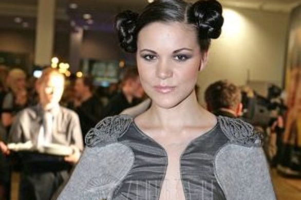 Dominika Gawęda w roli modelki