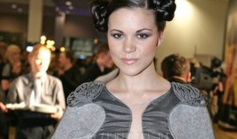 Dominika Gawęda w roli modelki