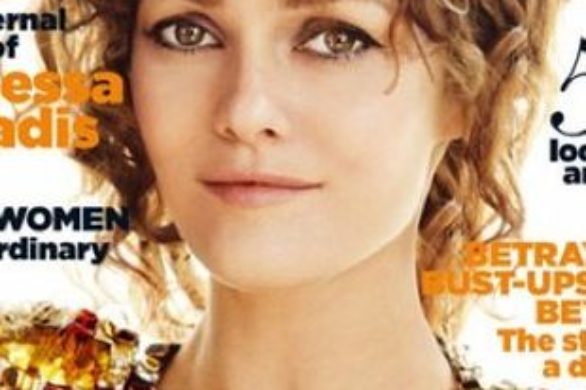 Vanessa Paradis w loczkach i Chanel