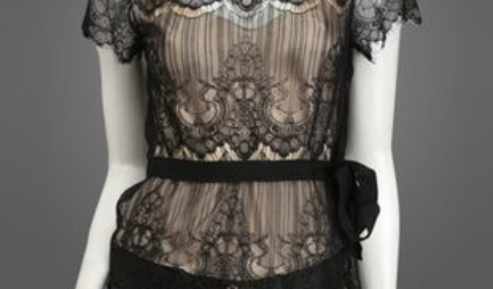 Koronkowa bluzka vintage