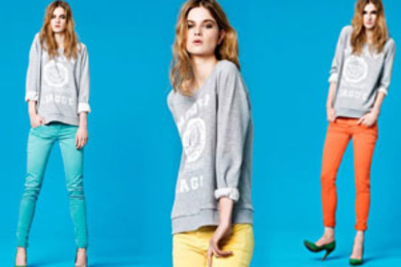 Kolorowe spodnie od Zary na wiosnę (FOTO)