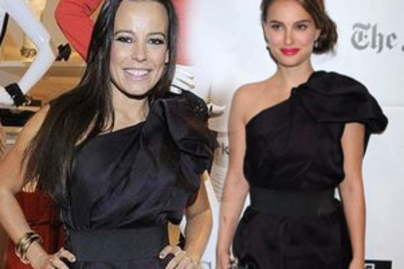 Mucha i Portman w takich samych sukienkach (FOTO)