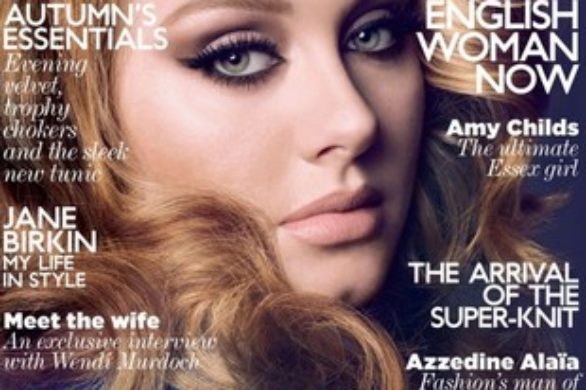 Puszysta Adele na okładce Vogue (FOTO)