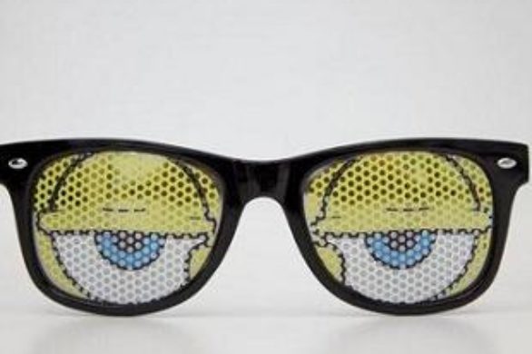 Okulary przeciwsłoneczne dla fanów Spongeboba
