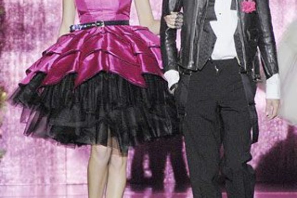 Rihanna i Lil Mama w sukience od Betsey Johnson