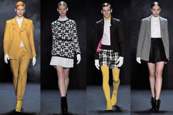 Musztardowa żółć i androgyniczny szyk na jesień