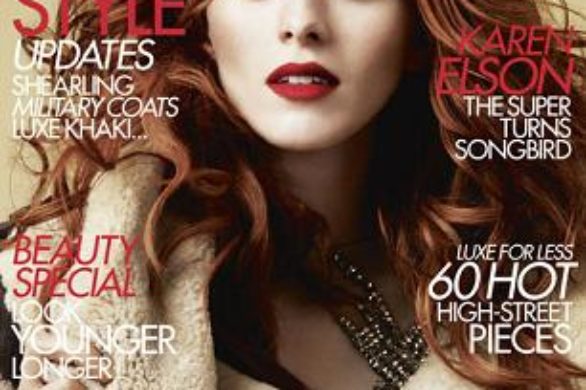 Karen Elson została projektantką