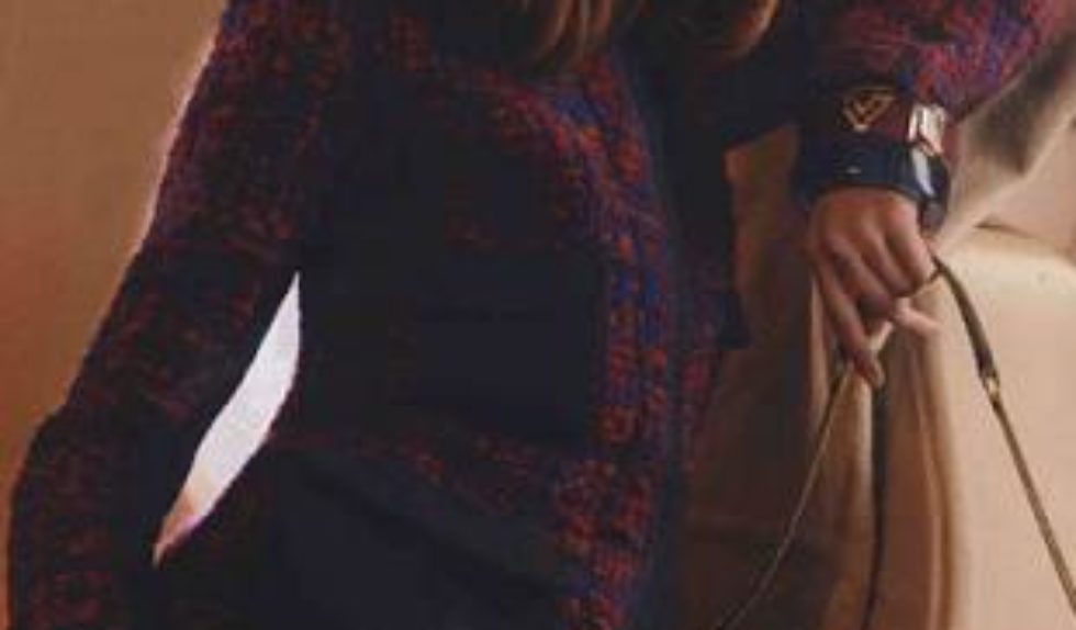 Olga Sherer w katalogu Louis Vuitton Pre-Fall