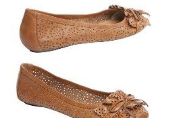 Ażurowe balerinki na wiosnę i lato