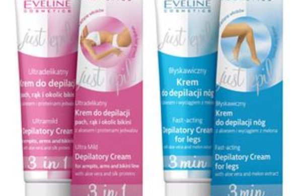 Nowe kremy do depilacji Eveline