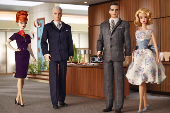 Barbie w stylu lat sześćdziesiątych