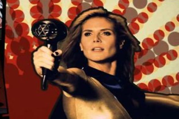 Heidi Klum i Coco Rocha jako superbohaterki