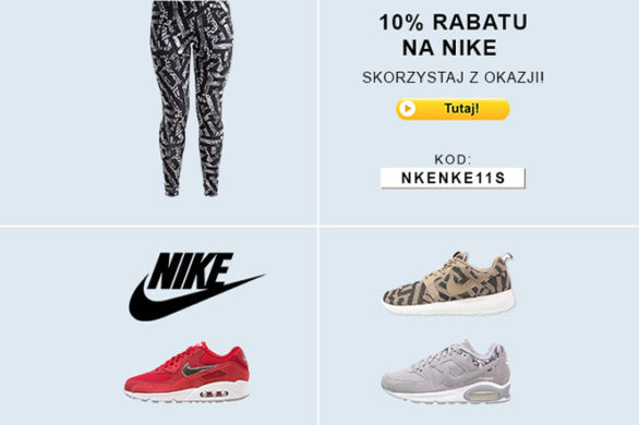 10% rabatu na produkty Nike od Zalando!