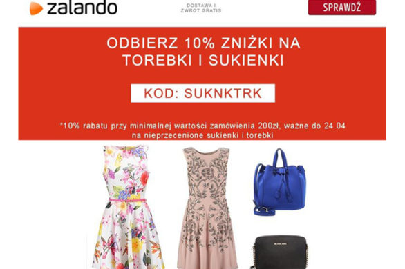 10% na sukienki i torebki w Zalando!