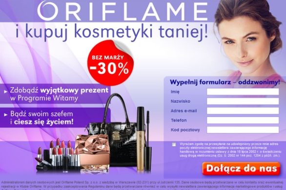 Zostań konsultantką Oriflame