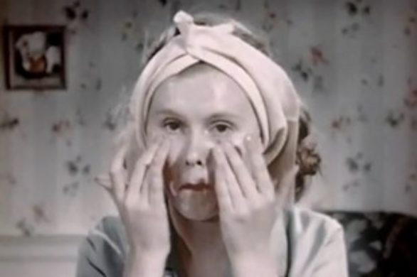 Film z lat 40.: Jak oczyszczać twarz?