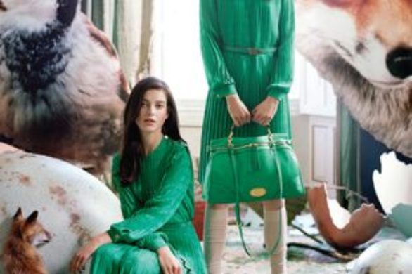 Zieleń i brązy w kampanii Mulberry (FOTO)