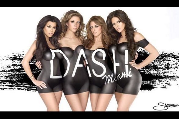Siostry Kardashian nago w reklamie butiku Dash
