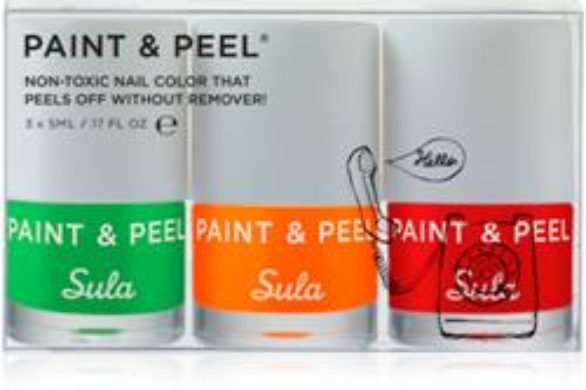 Lakiery do paznokci Sula Paint & Peel