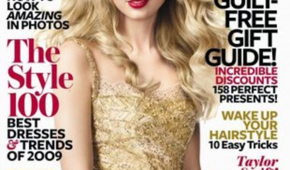 Taylor Swift w złocie od Oscara de la Renty Taylor Swift w złocie od Oscara de la Renty