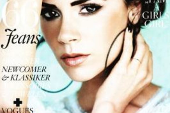 Victoria Beckham na okładce niemieckiego wydania Vogue