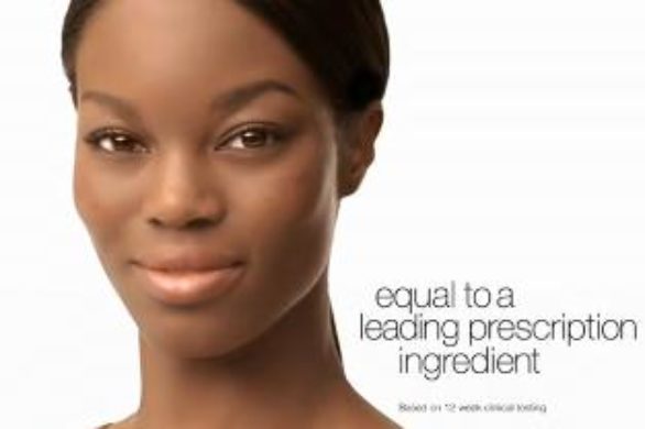 Eugena Washington reklamuje Clinique