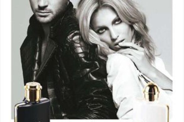 Anja Rubik w kampanii Trussardi Fragrance