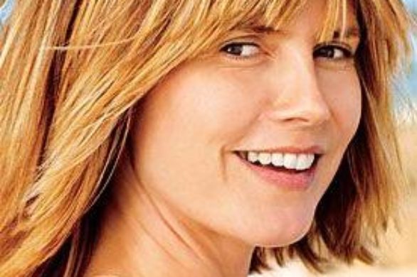 Heidi Klum bez makijażu dla magazynu People