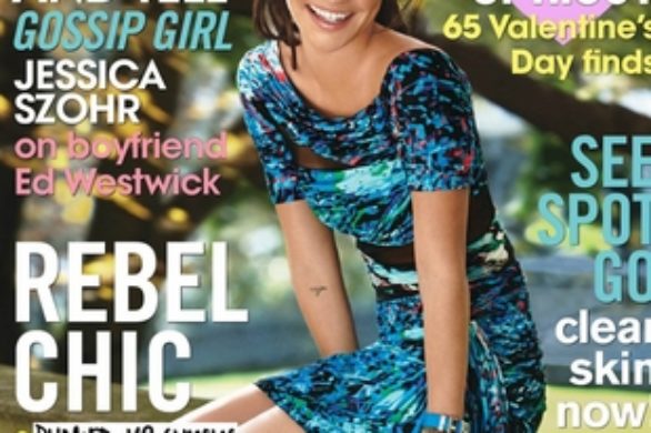 Jessica Szohr w Teen Vogue