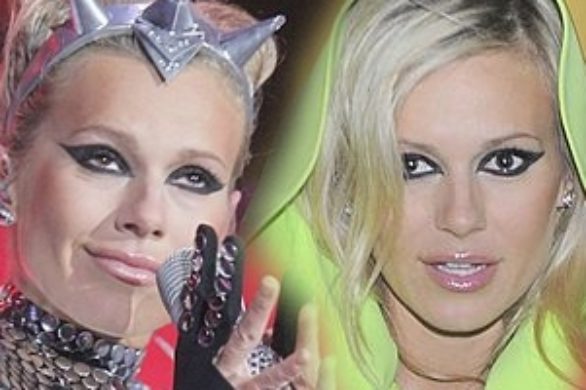 Stylizacje Dody w czasie nocy sylwestrowej