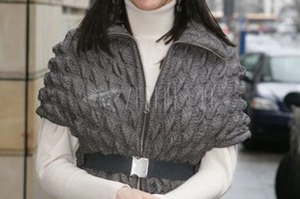 Paulina Smaszcz-Kurzajewska zimowo