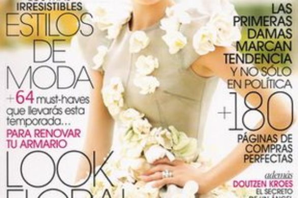 Dwie okładki, jedna sukienka Dolce&Gabbana