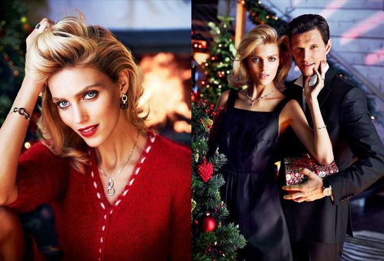 Anja Rubik w świątecznej kampanii Apart Anja Rubik w świątecznej kampanii Apart