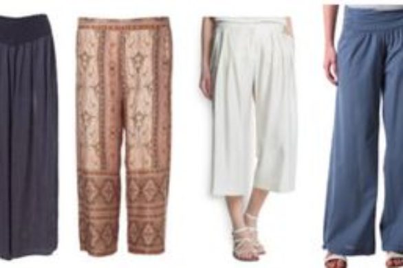 Przegląd szerokich spodni na lato (FOTO)