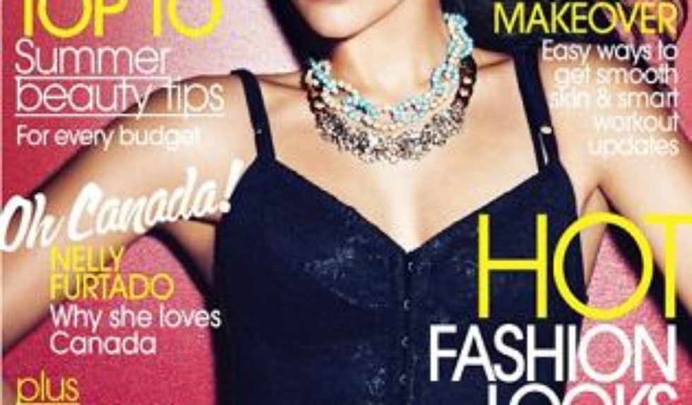 Nelly Furtado na okładce lipcowego wydania Flare Nelly Furtado na okładce lipcowego wydania Flare