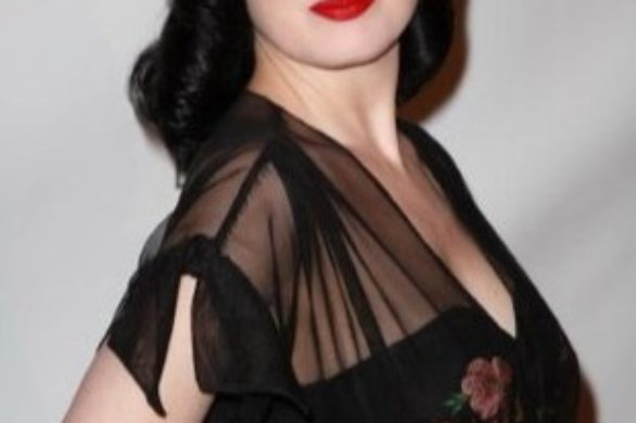 Dita Von Teese w stylu vintage