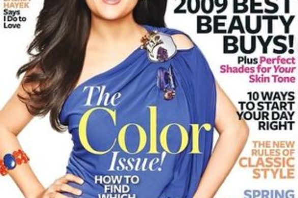 Salma Hayek kocha błekit