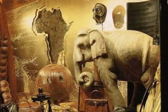 Niesamowite okna wystawowe Maison Hermes