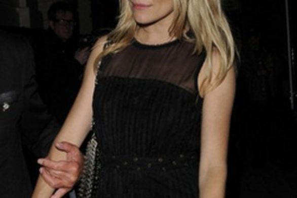 Sienna Miller w sukience Diane von Furstenberg
