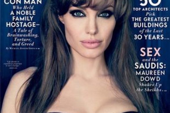Angelina Jolie w Vanity Fair i Elle