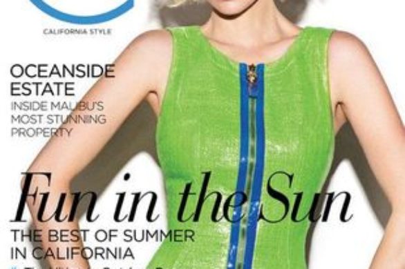 January Jones w California Style