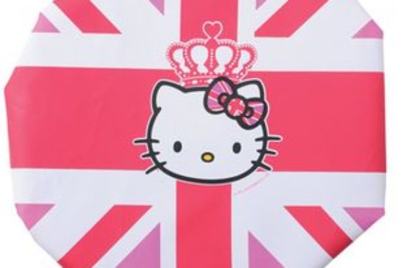 Londyński make-up z Hello Kitty