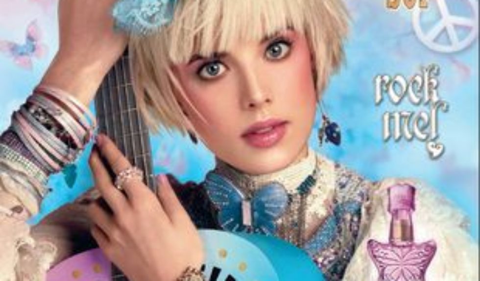 Agyness Deyn promuje nowy zapach Anny Sui