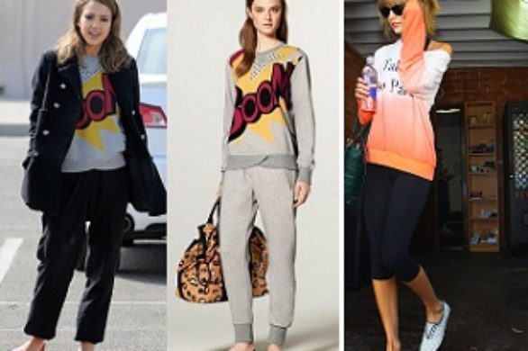 Jessica Alba vs. Taylor Swift w kolorowych bluzach