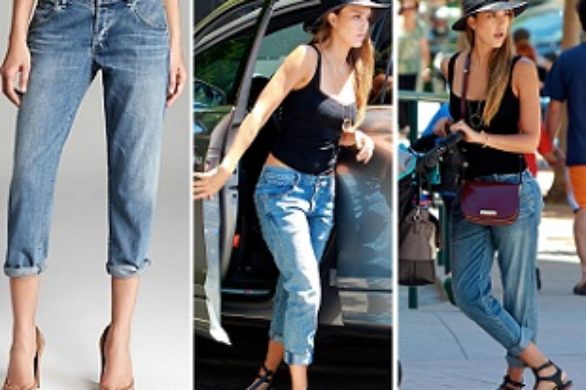 Jessica Alba w jeansach Citizens of Humanity Jeans