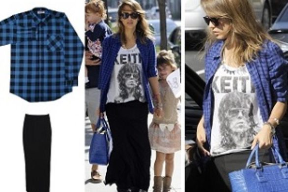 Jessica Alba w drugiej spódnicy (FOTO)