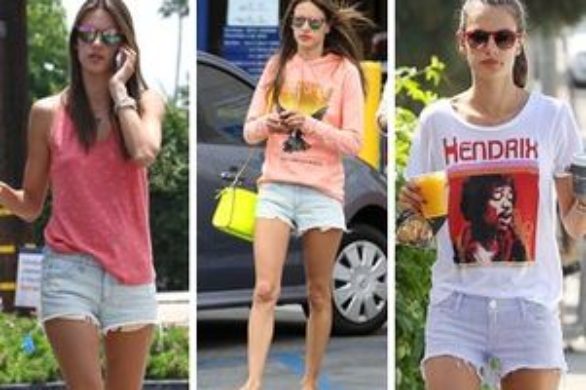 Trzy letnie zestawy Alessandry Ambrosio (FOTO)