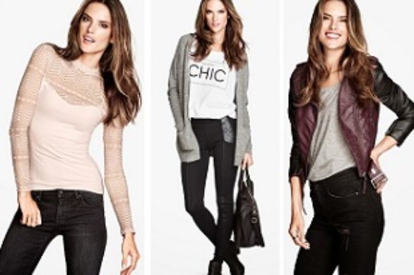 Alessandra Ambrosio po raz kolejny w kampanii H&M