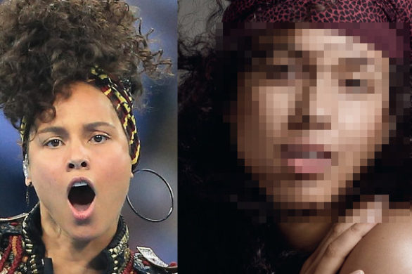 Alicia Keys bez grama makijażu na okładce Elle UK! (FOTO)